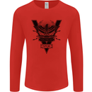 Gym Training Top Weightlifting SPQR Roman Mens Long Sleeve T-Shirt Red