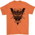 Gym Training Top Weightlifting SPQR Roman Mens T-Shirt 100% Cotton Orange
