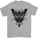 Gym Training Top Weightlifting SPQR Roman Mens T-Shirt 100% Cotton Sports Grey