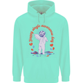 Happy Single Awareness Day Mens 80% Cotton Hoodie Peppermint