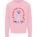 Happy Single Awareness Day Mens Sweatshirt Jumper Light Pink
