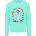 Happy Single Awareness Day Mens Sweatshirt Jumper Peppermint