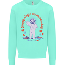 Happy Single Awareness Day Mens Sweatshirt Jumper Peppermint