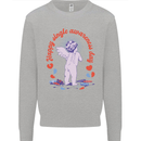 Happy Single Awareness Day Mens Sweatshirt Jumper Sports Grey