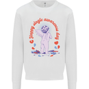 Happy Single Awareness Day Mens Sweatshirt Jumper White