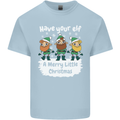 Have Your Elf a Merry Little Christmas Mens Cotton T-Shirt Tee Top Light Blue