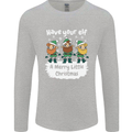Have Your Elf a Merry Little Christmas Mens Long Sleeve T-Shirt Sports Grey