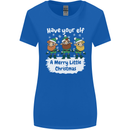 Have Your Elf a Merry Little Christmas Womens Wider Cut T-Shirt Royal Blue