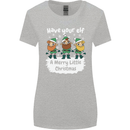 Have Your Elf a Merry Little Christmas Womens Wider Cut T-Shirt Sports Grey