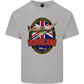 Hawker Hurricane Flying Legend Mens Cotton T-Shirt Tee Top Sports Grey