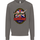 Hawker Hurricane Flying Legend Mens Sweatshirt Jumper Charcoal