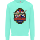 Hawker Hurricane Flying Legend Mens Sweatshirt Jumper Peppermint