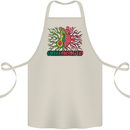 Healthy Green Hearted Avocado Funny Health Cotton Apron 100% Organic Natural