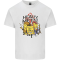Heavy Metal Chemistry Periodic Table Mens Cotton T-Shirt Tee Top White