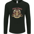 Hell Riders Motorcycle Motorbike Biker Mens Long Sleeve T-Shirt Black