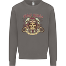 Hell Riders Motorcycle Motorbike Biker Mens Sweatshirt Jumper Charcoal
