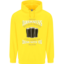 Hello Darkness My Old Friend Funny Guiness Mens 80% Cotton Hoodie Yellow