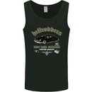 Hellrodders Hot Rod Garage Hotrod Dragster Mens Vest Tank Top Black