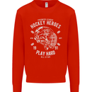 Hockey Heroes Street Ice Kids Sweatshirt Jumper Bright Red