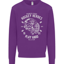 Hockey Heroes Street Ice Kids Sweatshirt Jumper Purple