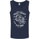 Hockey Heroes Street Ice Mens Vest Tank Top Navy Blue