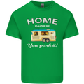 Home Is Where You Park It Caravan Funny Mens Cotton T-Shirt Tee Top Irish Green