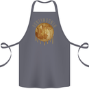 Honeymoon Honey Moon Honeymoonin Cotton Apron 100% Organic Steel