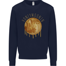 Honeymoon Honey Moon Honeymoonin Kids Sweatshirt Jumper Navy Blue