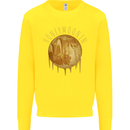 Honeymoon Honey Moon Honeymoonin Kids Sweatshirt Jumper Yellow