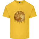Honeymoon Honey Moon Honeymoonin Kids T-Shirt Childrens Yellow