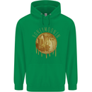 Honeymoon Honey Moon Honeymoonin Mens 80% Cotton Hoodie Irish Green