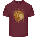 Honeymoon Honey Moon Honeymoonin Mens Cotton T-Shirt Tee Top Maroon