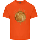 Honeymoon Honey Moon Honeymoonin Mens Cotton T-Shirt Tee Top Orange