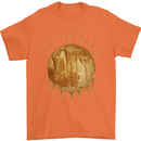 Honeymoon Honey Moon Honeymoonin Mens T-Shirt 100% Cotton Orange