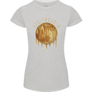 Honeymoon Honey Moon Honeymoonin Womens Petite Cut T-Shirt Sports Grey