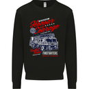 Honour and Courage Firefighter Fireman Mens Sweatshirt Jumper Black