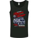 Honour and Courage Firefighter Fireman Mens Vest Tank Top Black