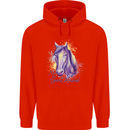 Horse Is My Spiritual Animal Equestrian Childrens Kids Hoodie Bright Red