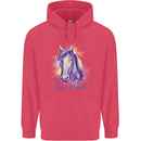 Horse Is My Spiritual Animal Equestrian Childrens Kids Hoodie Heliconia