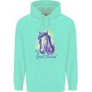 Horse Is My Spiritual Animal Equestrian Childrens Kids Hoodie Peppermint