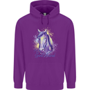 Horse Is My Spiritual Animal Equestrian Childrens Kids Hoodie Purple