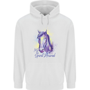 Horse Is My Spiritual Animal Equestrian Childrens Kids Hoodie White