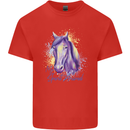 Horse Is My Spiritual Animal Equestrian Kids T-Shirt Childrens Red