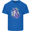 Horse Is My Spiritual Animal Equestrian Kids T-Shirt Childrens Royal Blue