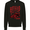 Hotrod Steel in Motion Hot Rod Dragster Car Mens Sweatshirt Jumper Black