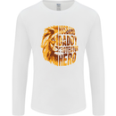 Husband Daddy Protector Hero Fathers Day Mens Long Sleeve T-Shirt White