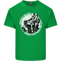 Husband and Wife Biker Motorcycle Motorbike Kids T-Shirt Childrens Irish Green