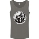 Husband and Wife Biker Motorcycle Motorbike Mens Vest Tank Top Charcoal