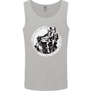 Husband and Wife Biker Motorcycle Motorbike Mens Vest Tank Top Sports Grey