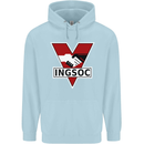 INGSOC George Orwell English Socialism 1994 Childrens Kids Hoodie Light Blue